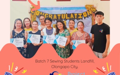 Batch 7 Sewing Students